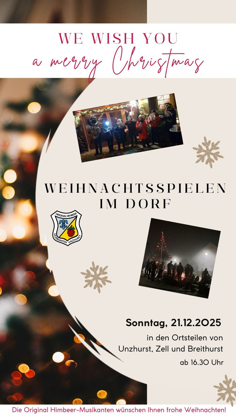 2025-12-21 Weihnachtsspielen im Dorf